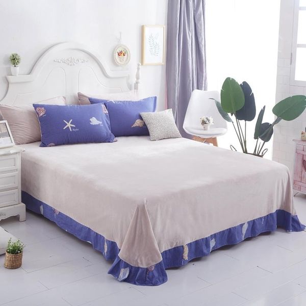 sheets & sets solid bed flat sheet winter warm crystal velvet bedsheet queen flannel mattress cover protector no case
sheets & sets solid bed flat sheet winter warm crystal velvet bedsheet queen flannel mattress cover protector no case