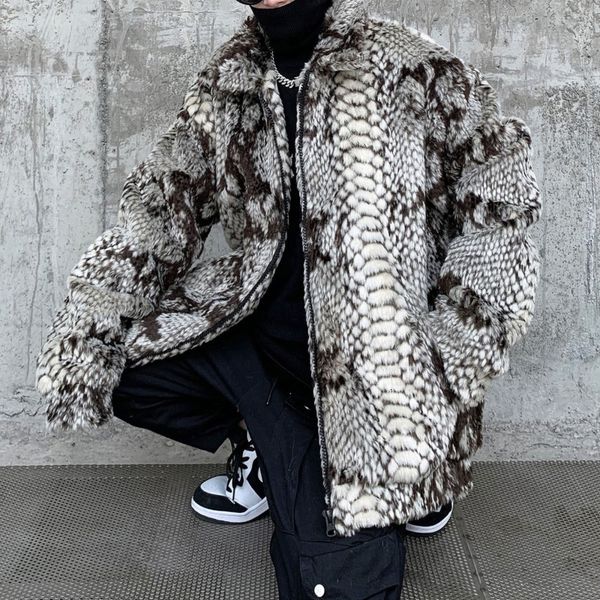 2021 winter thick men's warmth fashion retro casual cotton fur jacket men parka hip-hop short coat mens clothes furb, Black
2021 winter thick men's warmth fashion retro casual cotton fur jacket men parka hip-hop short coat mens clothes furb, Black