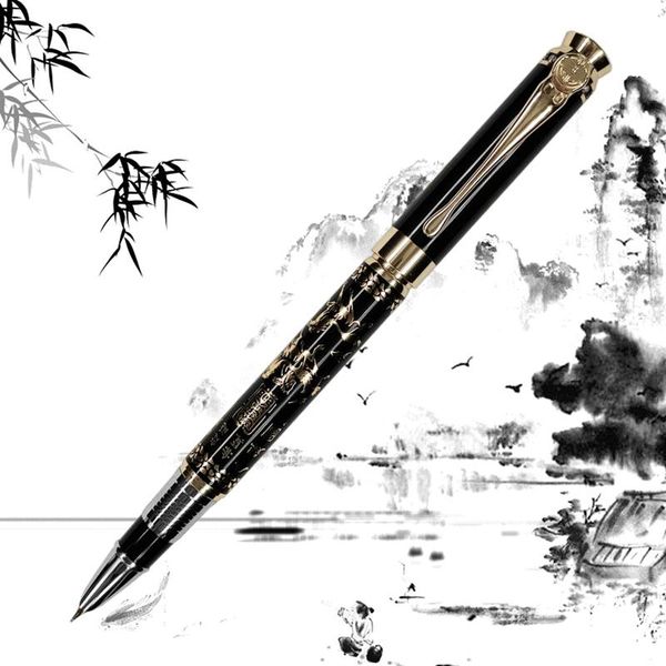 636luxury chinese style fountain pen for writing metal ink pens for school & office supplies gift stationery
636luxury chinese style fountain pen for writing metal ink pens for school & office supplies gift stationery