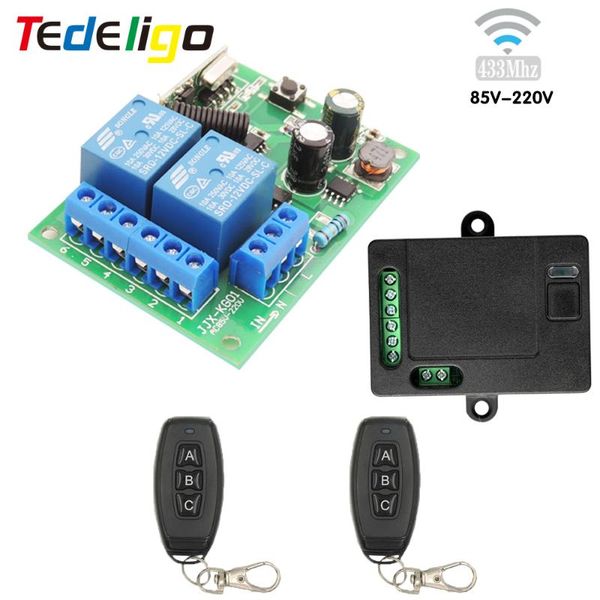 smart home control 433 mhz universal wireless remote switch voltage relay 220v 10a receiver use for curtain garage door light lamp
smart home control 433 mhz universal wireless remote switch voltage relay 220v 10a receiver use for curtain garage door light lamp