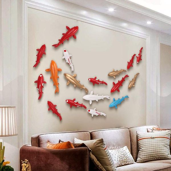 wall stickers simple home sofa background mural resin hanging fish ornaments crafts cafe room wedding gift sticker decoration
wall stickers simple home sofa background mural resin hanging fish ornaments crafts cafe room wedding gift sticker decoration