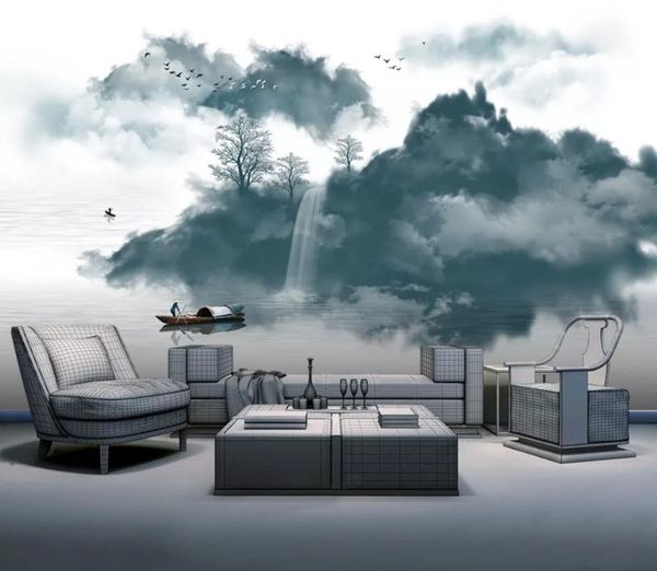 wallpapers bacal custom ink painting landscape scenery fog mural for living room decoration 3d wall paper roll
wallpapers bacal custom ink painting landscape scenery fog mural for living room decoration 3d wall paper roll