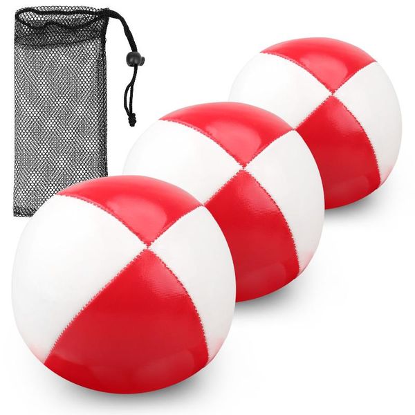 3pcs juggling balls 65mm pu stuffed balls juggling set for kids beginners durable weighted juggle ball kit
3pcs juggling balls 65mm pu stuffed balls juggling set for kids beginners durable weighted juggle ball kit