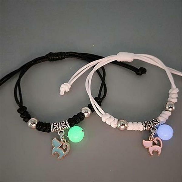charm bracelets luminous lovers bracelet female student korean version ie two friendship, Golden;silver
charm bracelets luminous lovers bracelet female student korean version ie two friendship, Golden;silver