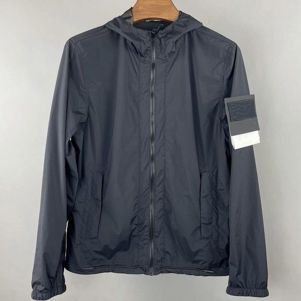 men's jackets 2021 summer lightweight nylon sunsn hooded, Black;brown