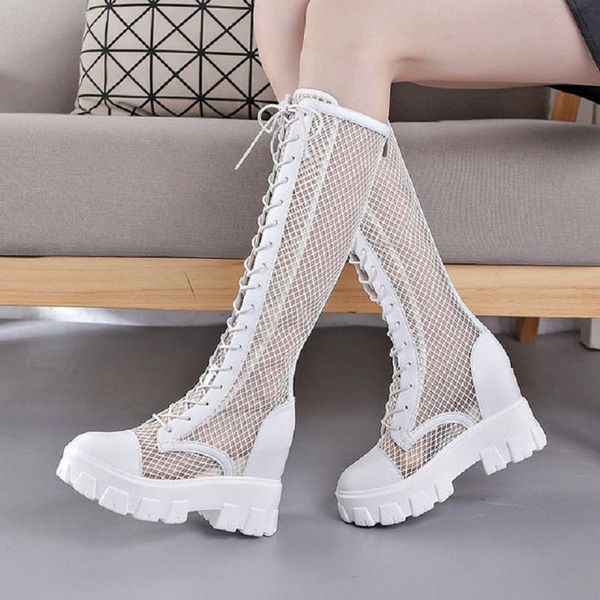 boots summer korean style fashion height increasing breathable hollow mesh women knee-high ladies long 20210702, Black
boots summer korean style fashion height increasing breathable hollow mesh women knee-high ladies long 20210702, Black