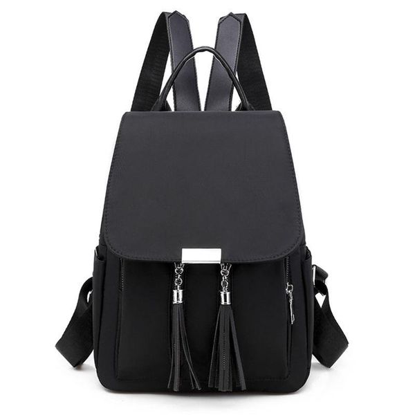school bags 50ld women's nylon backpack tassel anti-theft travel daypack shoulder
school bags 50ld women's nylon backpack tassel anti-theft travel daypack shoulder