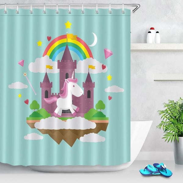 shower curtains lb funny white unicorns rainbow castle light blue polyester cute bathroom curtain fabric for bathtub home decor
shower curtains lb funny white unicorns rainbow castle light blue polyester cute bathroom curtain fabric for bathtub home decor