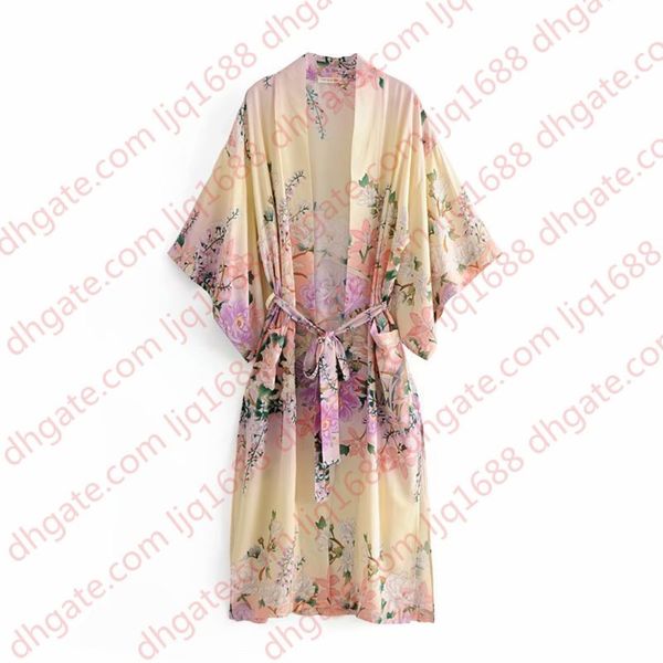 women floral print bohemian long kimono cardigan blouses spring summer sashes boho batwing sleeve casual beach holiday blouses shirts, White
women floral print bohemian long kimono cardigan blouses spring summer sashes boho batwing sleeve casual beach holiday blouses shirts, White