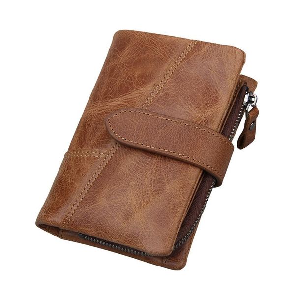 wallets men's genuine leather zipper hasp coins purses cards slots rfid protected money pockets sim card vintage, Red;black
wallets men's genuine leather zipper hasp coins purses cards slots rfid protected money pockets sim card vintage, Red;black