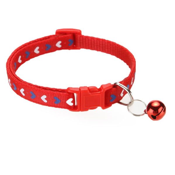 adjustable cat collar necklace buckle neck strap belt for kitten with bell pet colorful love pattern printing accessories
adjustable cat collar necklace buckle neck strap belt for kitten with bell pet colorful love pattern printing accessories