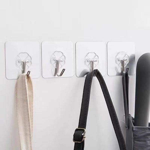 hooks & rails 6*6 transparent strong wall sticky hook nail-heavy load rack cup sucker for kitchen bathroom
hooks & rails 6*6 transparent strong wall sticky hook nail-heavy load rack cup sucker for kitchen bathroom