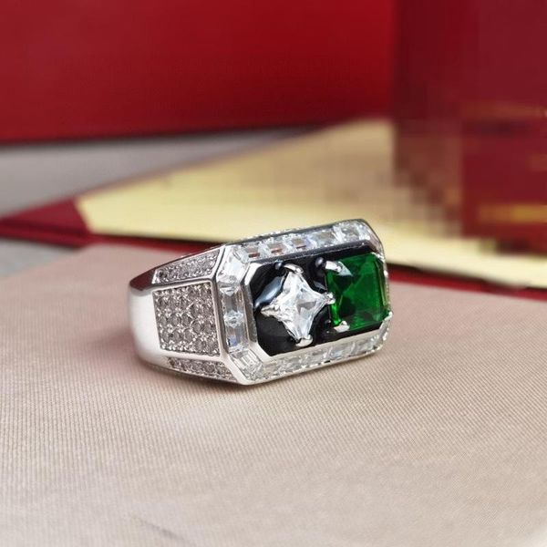 cluster rings 925 sterling silver wedding natural green diamond party fashion wild noble ring jewelry female big width, Golden;silver
cluster rings 925 sterling silver wedding natural green diamond party fashion wild noble ring jewelry female big width, Golden;silver