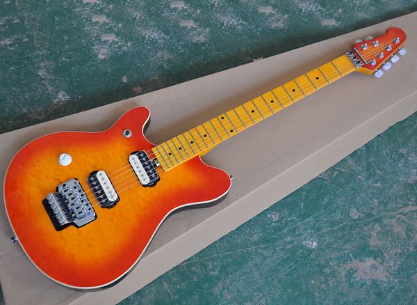 6 strings left handed electric guitar with floyd rose,maple fretboard,humbuckers pickups,customizable
6 strings left handed electric guitar with floyd rose,maple fretboard,humbuckers pickups,customizable