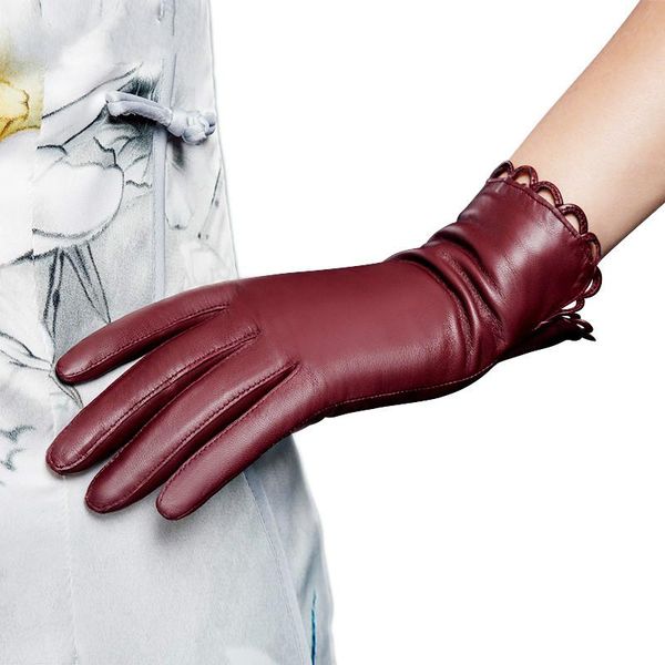 fingerless gloves 2021 fashion autumn and winter leather women' plus velvet thermal sheepskin genuine driving, Blue;gray
fingerless gloves 2021 fashion autumn and winter leather women' plus velvet thermal sheepskin genuine driving, Blue;gray
