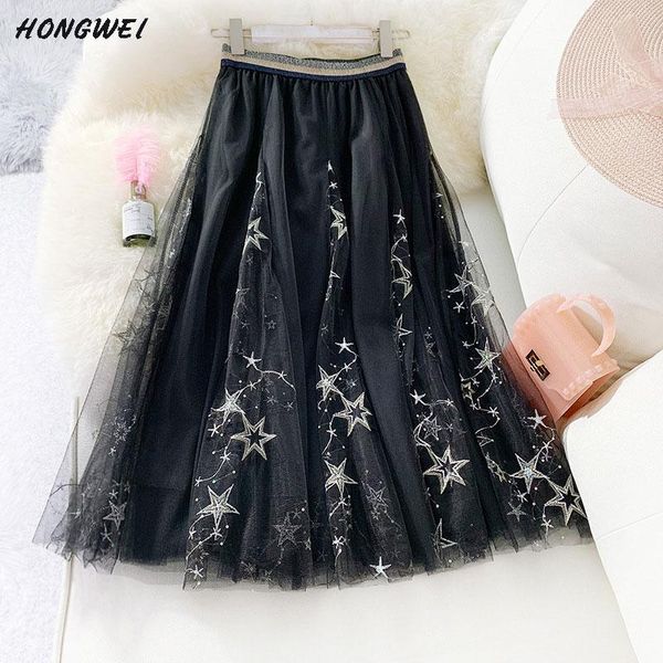skirts sequine women tulle skirt fashion 2021 summer elegant stars embroidery long female high waist pleated midi, Black
skirts sequine women tulle skirt fashion 2021 summer elegant stars embroidery long female high waist pleated midi, Black
