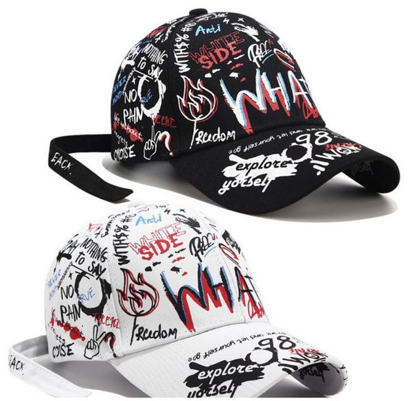 fashion women men hats adjustable black white color printing graffiti all-matching baseball cap for male female street caps, Blue;gray
fashion women men hats adjustable black white color printing graffiti all-matching baseball cap for male female street caps, Blue;gray