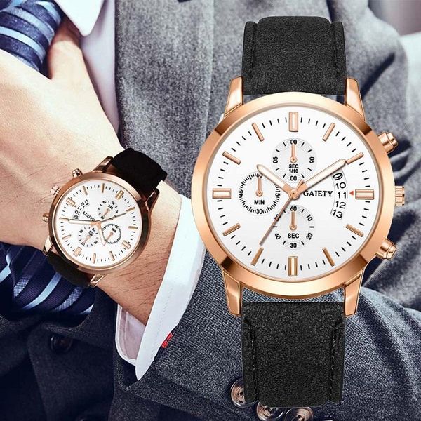 wristwatches gaiety business watch men multi-function fashion quartz wrist watches clock leather calendar relogio masculino reloj hombre, Slivery;brown
wristwatches gaiety business watch men multi-function fashion quartz wrist watches clock leather calendar relogio masculino reloj hombre, Slivery;brown