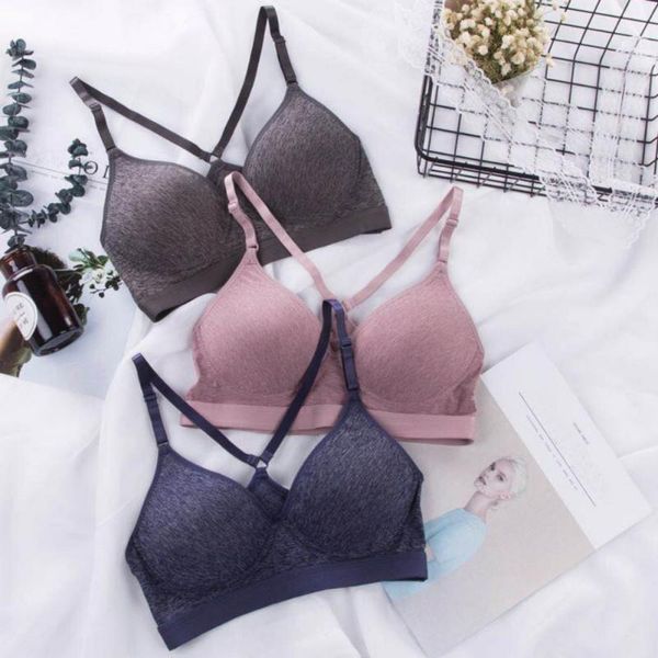 bras women's bra wire bralette lingerie female seamless padded solid brassiere back cross push up comfortable underwear, Red;black
bras women's bra wire bralette lingerie female seamless padded solid brassiere back cross push up comfortable underwear, Red;black