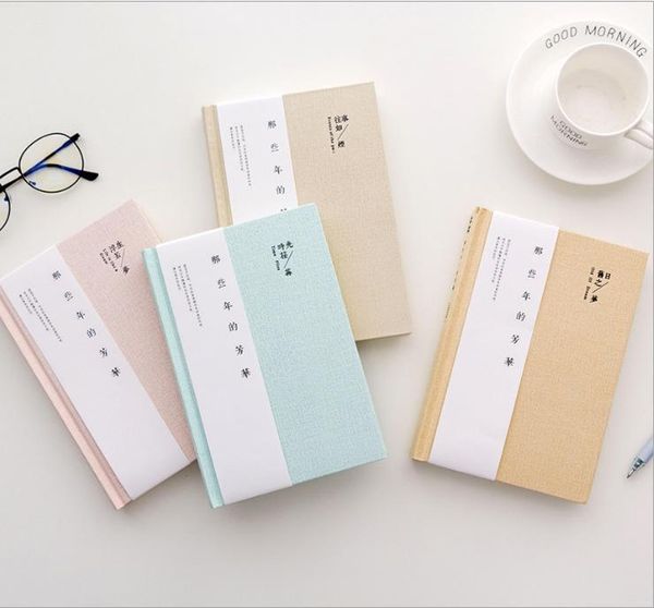 notepads those years a5 hardcover student notebook text diary fresh and simple hand account book, Purple;pink
notepads those years a5 hardcover student notebook text diary fresh and simple hand account book, Purple;pink