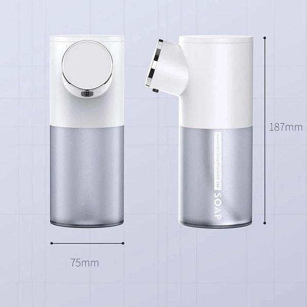liquid soap dispenser automatic usb rechargeable foam non-contact hands-portable for bathroom and kitchen.
liquid soap dispenser automatic usb rechargeable foam non-contact hands-portable for bathroom and kitchen.