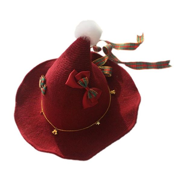 party hats womens girls knitted lolita hat with faux fur pom lace bow ribbon warm knit wide brim christmas decoration m6ce
party hats womens girls knitted lolita hat with faux fur pom lace bow ribbon warm knit wide brim christmas decoration m6ce