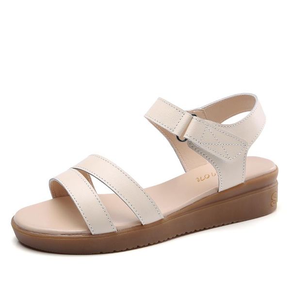 sandals summer leather white women flat ankle-wrap ladies beach comfortable shoes woman sandalias zapatos de mujer, Black
sandals summer leather white women flat ankle-wrap ladies beach comfortable shoes woman sandalias zapatos de mujer, Black