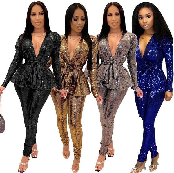 ls6332 selling women's clothing in europe and america new style slim fashion bronzing cloth long sleeve suit with belt ing, White
ls6332 selling women's clothing in europe and america new style slim fashion bronzing cloth long sleeve suit with belt ing, White