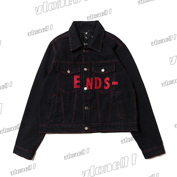 men women jackets denim outerwear mens designer streetwear skinny slim fit black jacket autumn coats size s-xl, Black;brown