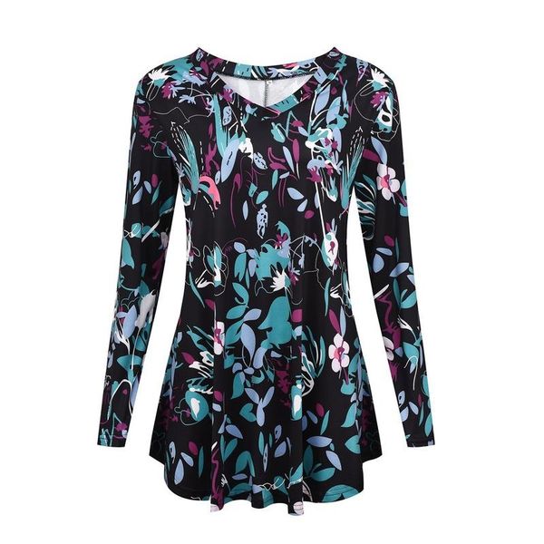 women's t-shirt indie aesthetics print t shirts women v neck long sleeve oversized casual loose tees spring autumn elegant homewear, White
women's t-shirt indie aesthetics print t shirts women v neck long sleeve oversized casual loose tees spring autumn elegant homewear, White