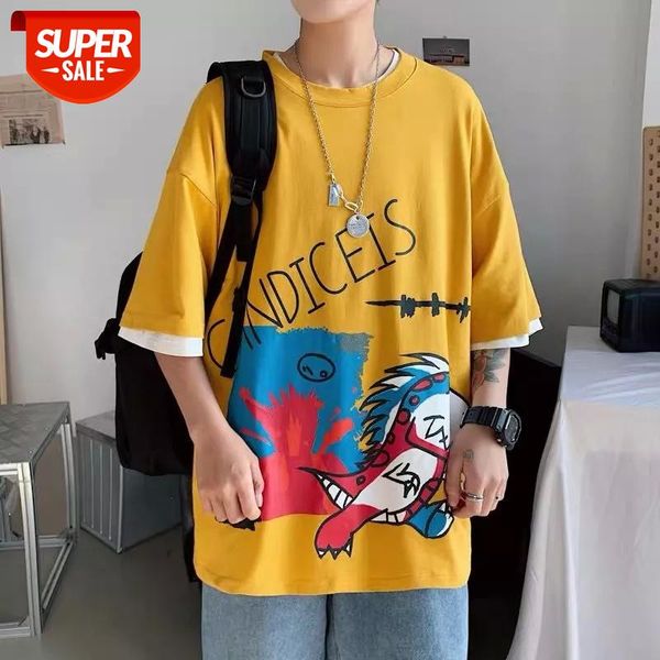 middle sleeve man t-shirts causal loose hip hop tees o-neck cartoon printing t-shirt summer new thin wholesale promotion #7g0v, White;black
middle sleeve man t-shirts causal loose hip hop tees o-neck cartoon printing t-shirt summer new thin wholesale promotion #7g0v, White;black