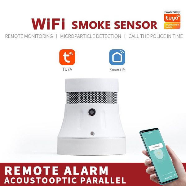 smart home control wifi smoke alarm fire protection detector smokehouse combination security system 2.4ghz high sensitivity
smart home control wifi smoke alarm fire protection detector smokehouse combination security system 2.4ghz high sensitivity