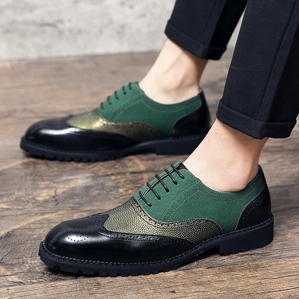 dress shoes retro men's spring autumn faux leather brogue plus size 48 formal classic business footwear wedding shoe, Black
dress shoes retro men's spring autumn faux leather brogue plus size 48 formal classic business footwear wedding shoe, Black