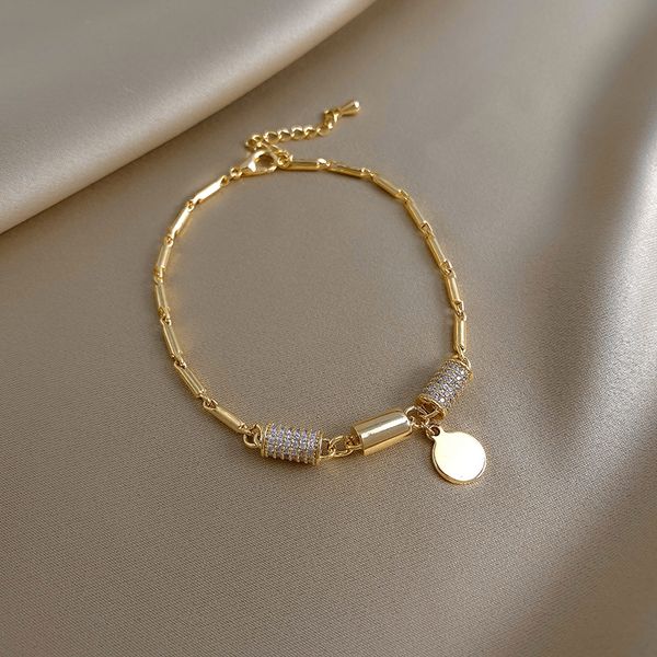 xianlan571 light microscope exquisite bracelet female ins luxury niche design bracelet senior students temperament web celebrity g, Silver
xianlan571 light microscope exquisite bracelet female ins luxury niche design bracelet senior students temperament web celebrity g, Silver