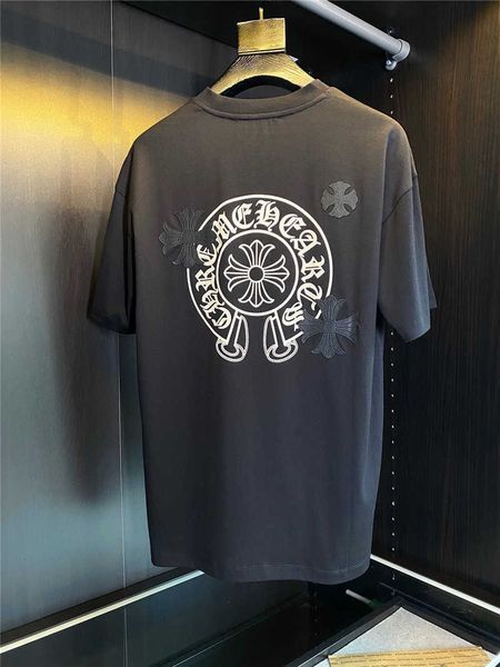 crosin round horseshoe 21s leather xiachao print crosin cross neck short loose men's and women's t-shirt half sle, White;black
crosin round horseshoe 21s leather xiachao print crosin cross neck short loose men's and women's t-shirt half sle, White;black