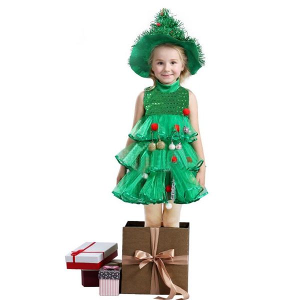 girl's dresses little girls costume xmas christmas tree tutu dress with hats, Red;yellow
girl's dresses little girls costume xmas christmas tree tutu dress with hats, Red;yellow