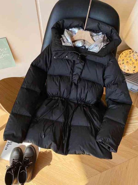 women's down & parkas brand designer light weight jacket no-fur parka female hooded thickened afmy, Black
women's down & parkas brand designer light weight jacket no-fur parka female hooded thickened afmy, Black