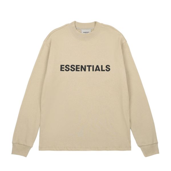 fog fear of god essentials new double line front letter slogan men's and women's long sleeve t-shirt fashion, White;black
fog fear of god essentials new double line front letter slogan men's and women's long sleeve t-shirt fashion, White;black