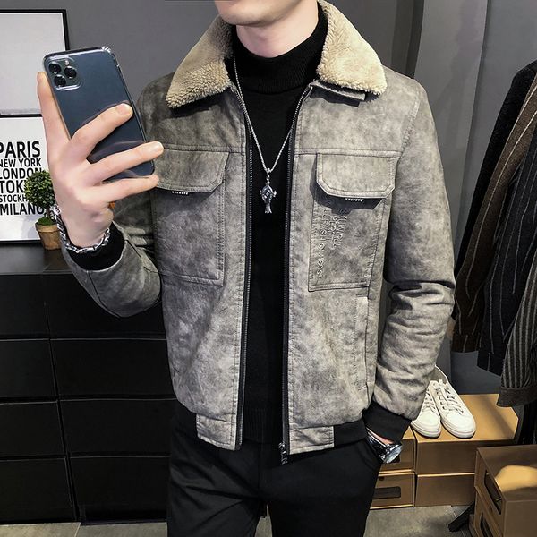 winter of male plutonium from the fake steetwear leather jackets casual outwear bomber hombre ropa jacket vbic, Black
winter of male plutonium from the fake steetwear leather jackets casual outwear bomber hombre ropa jacket vbic, Black
