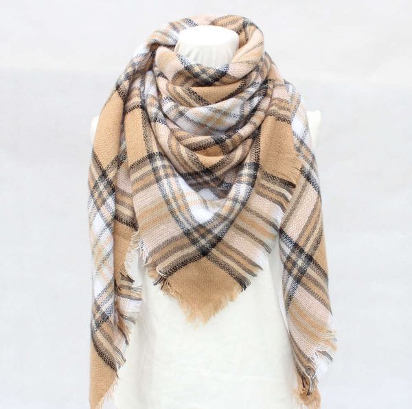 new khaki autumn winter shawl imitation cashmere plaid large square scarf air conditioning blanket dual purpose, Blue;gray
new khaki autumn winter shawl imitation cashmere plaid large square scarf air conditioning blanket dual purpose, Blue;gray