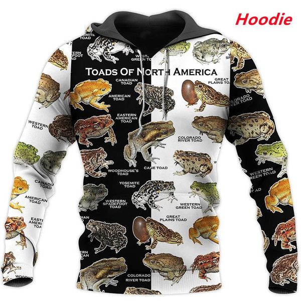 men's hoodies & sweatshirts long-sleeved north american toad 3d overall printing sweatshirt harajuku casual zipper hoodie apparel, Black
men's hoodies & sweatshirts long-sleeved north american toad 3d overall printing sweatshirt harajuku casual zipper hoodie apparel, Black