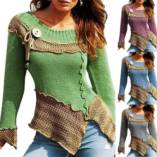 women's sweaters autumn winter women chic vintage color block lacework side slit stitching slim knitted sweater pullovers plus size, White;black
women's sweaters autumn winter women chic vintage color block lacework side slit stitching slim knitted sweater pullovers plus size, White;black