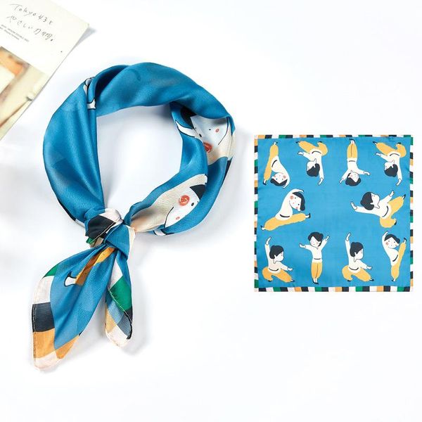 scarves 53x53cm fashion women square scarf all-match wraps elegant floral dot spring summer head neck hair tie band neckerchief wj101, Blue;gray
scarves 53x53cm fashion women square scarf all-match wraps elegant floral dot spring summer head neck hair tie band neckerchief wj101, Blue;gray