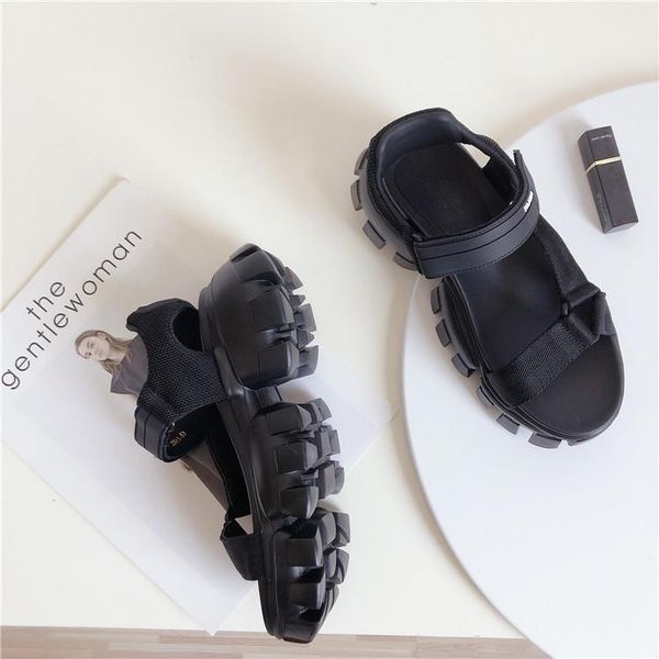 sandals 2021 summer thick-soled push with the same paragraph all-match trifle female roman shoes, Black
sandals 2021 summer thick-soled push with the same paragraph all-match trifle female roman shoes, Black