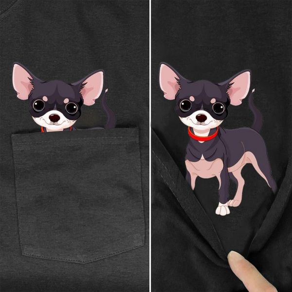 men's t-shirts chihuahua pocket cotton t-shirt fashion brands summer dog short sleeve harajuku shirt men woman casual tee drop, White;black
men's t-shirts chihuahua pocket cotton t-shirt fashion brands summer dog short sleeve harajuku shirt men woman casual tee drop, White;black