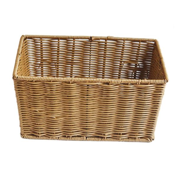 1pc 30*20*12cm rattan storage basket organizer snack basket collecting container for kitchen bathroom supermarket
1pc 30*20*12cm rattan storage basket organizer snack basket collecting container for kitchen bathroom supermarket