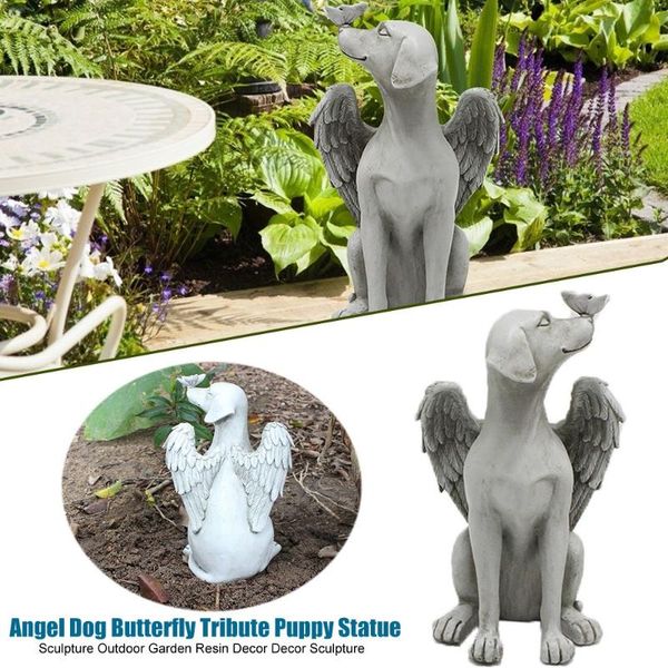 garden decorations angel dog butterfly tribute puppy statue sculpture resin creative decoration for outdoor desk figurines
garden decorations angel dog butterfly tribute puppy statue sculpture resin creative decoration for outdoor desk figurines