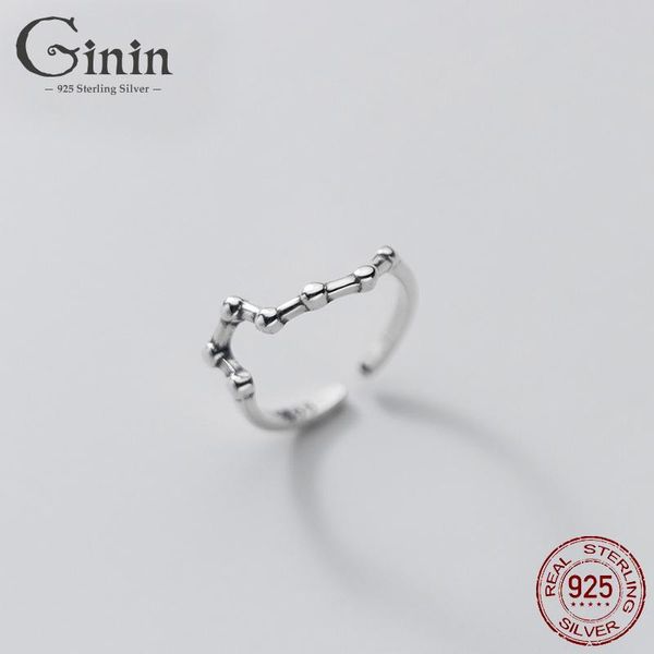 cluster rings ginin pure 925 sterling silver simple triones small ring for women man korean style thai retro female party jewelry, Golden;silver
cluster rings ginin pure 925 sterling silver simple triones small ring for women man korean style thai retro female party jewelry, Golden;silver