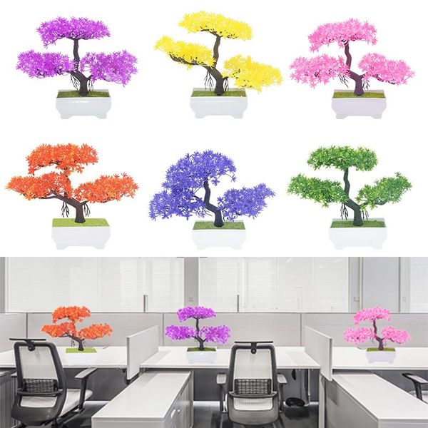 artificial plants green potted simulation guest-greeting pine bonsai home livingroom table decoration ornament l garden deco
artificial plants green potted simulation guest-greeting pine bonsai home livingroom table decoration ornament l garden deco