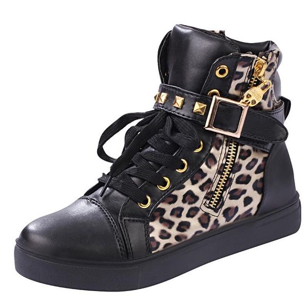 boots women luxury leopard ankle plus size fashion leather zipper motorcycle shoes botas mujer casual, Black
boots women luxury leopard ankle plus size fashion leather zipper motorcycle shoes botas mujer casual, Black